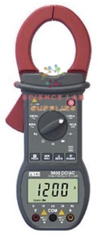 Digital Clampmeters / Tongtesters (DC / AC / TRMS) : 3 3/4 Digit / 6000 Count 2000A DC/2000A AC TRMS
