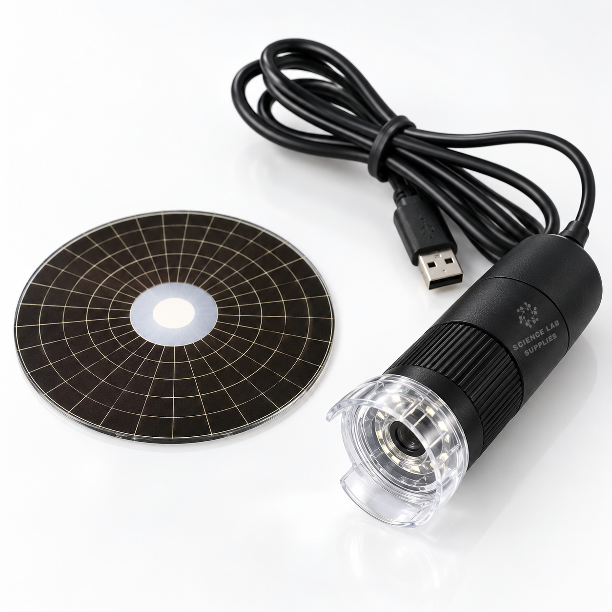 USB Hand Microscope for Textiles & Skin Applications