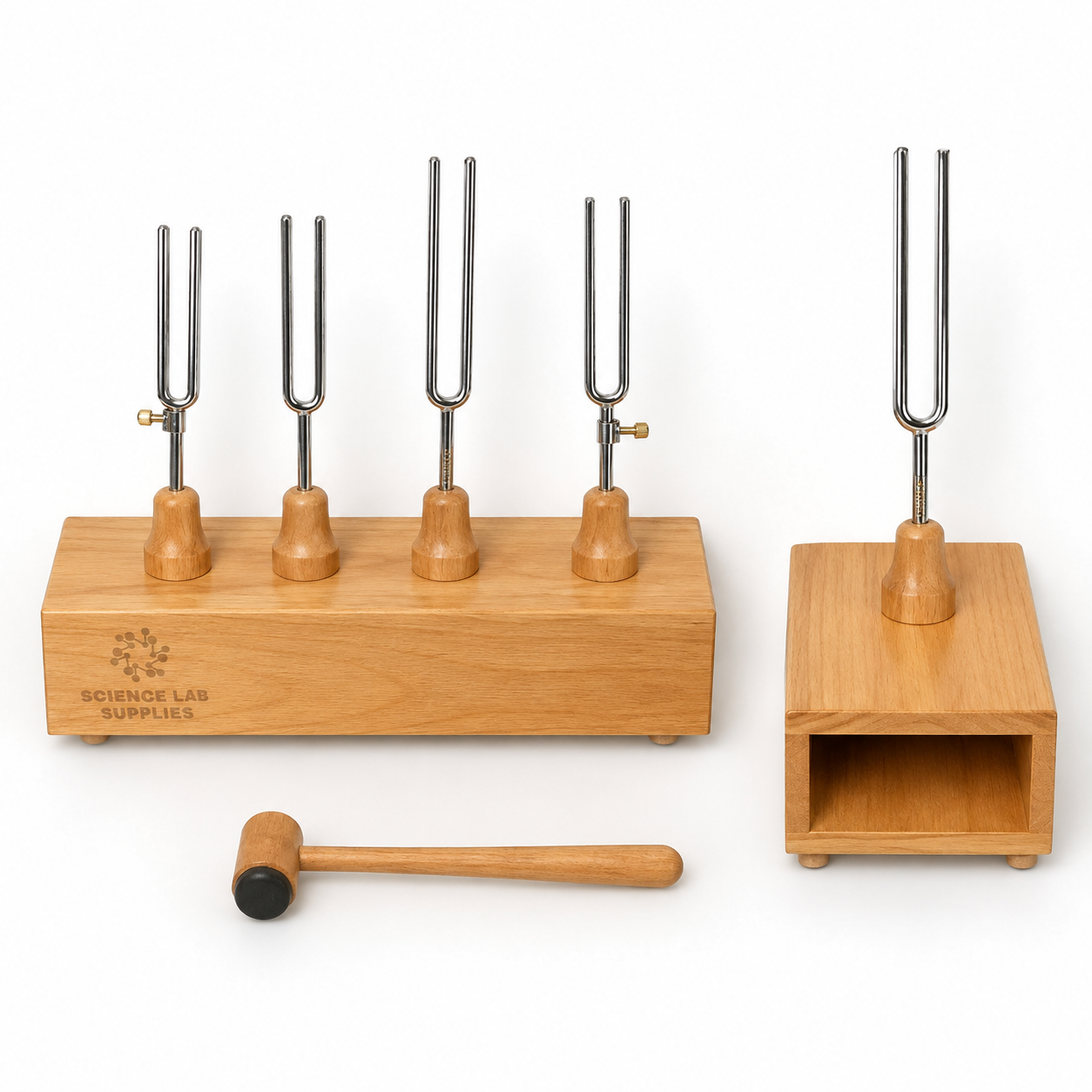 Resonance Box with Tuning Fork
