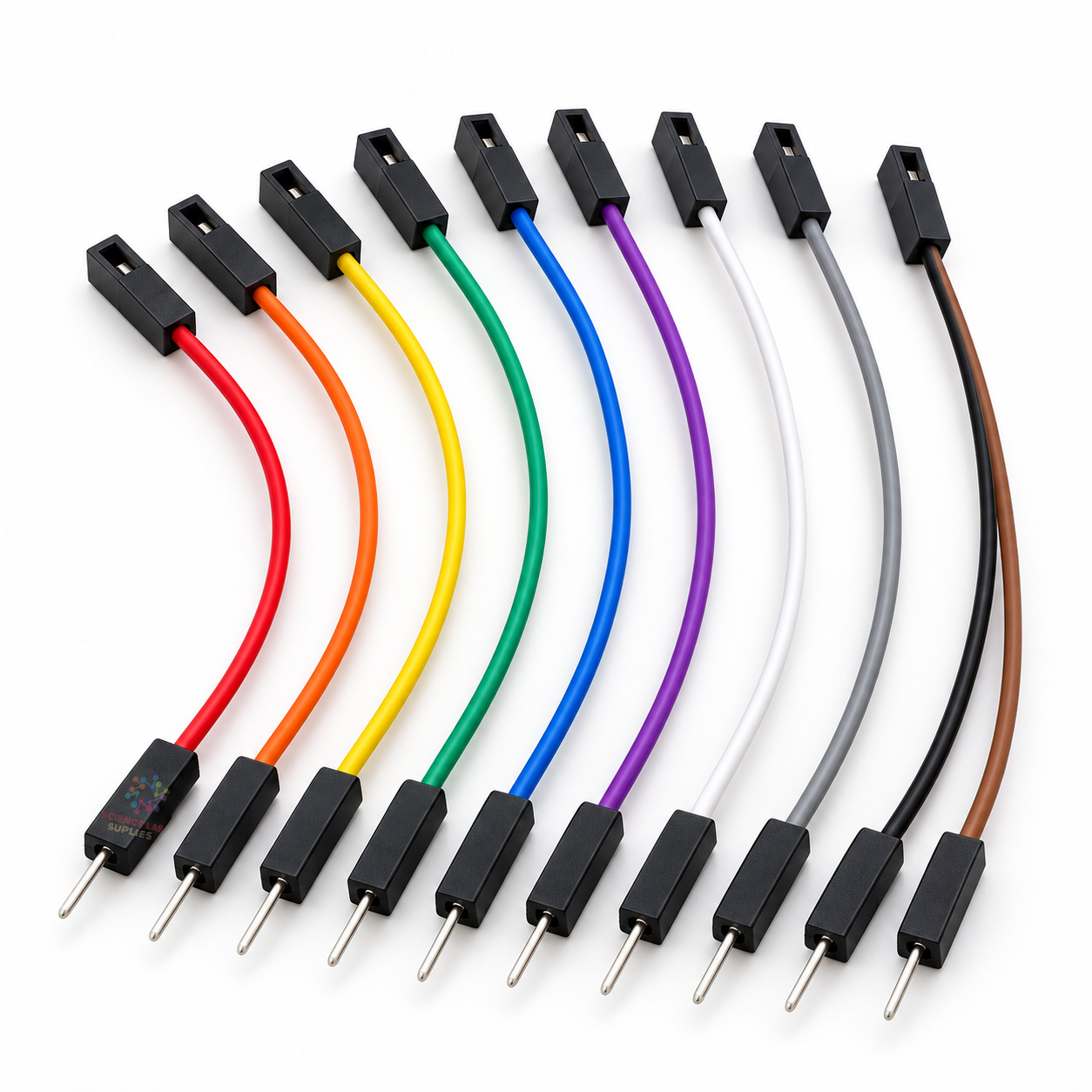 10 Connecting Jumper Wire Male to Female - 20cm