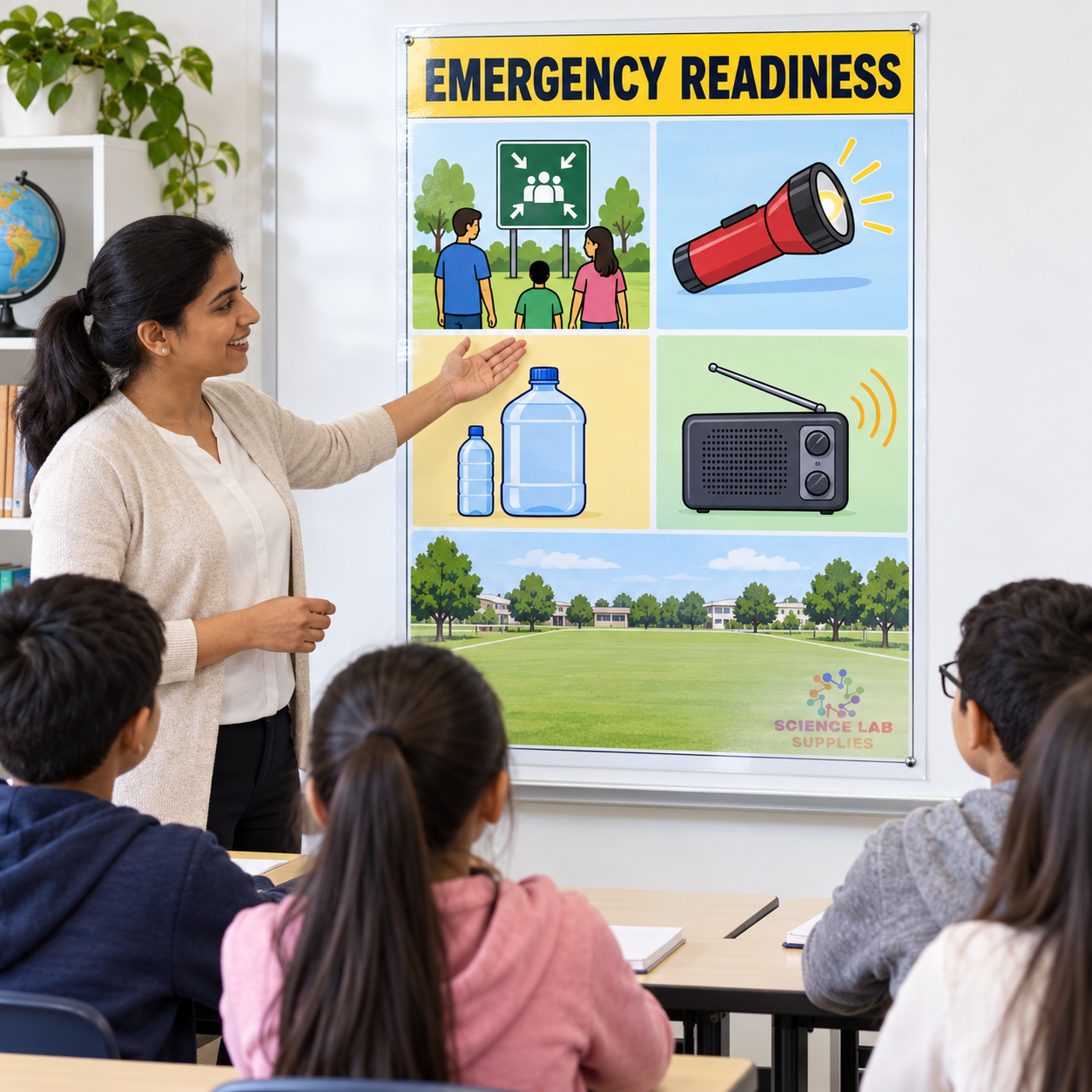 Civil Defence Charts, School Education
