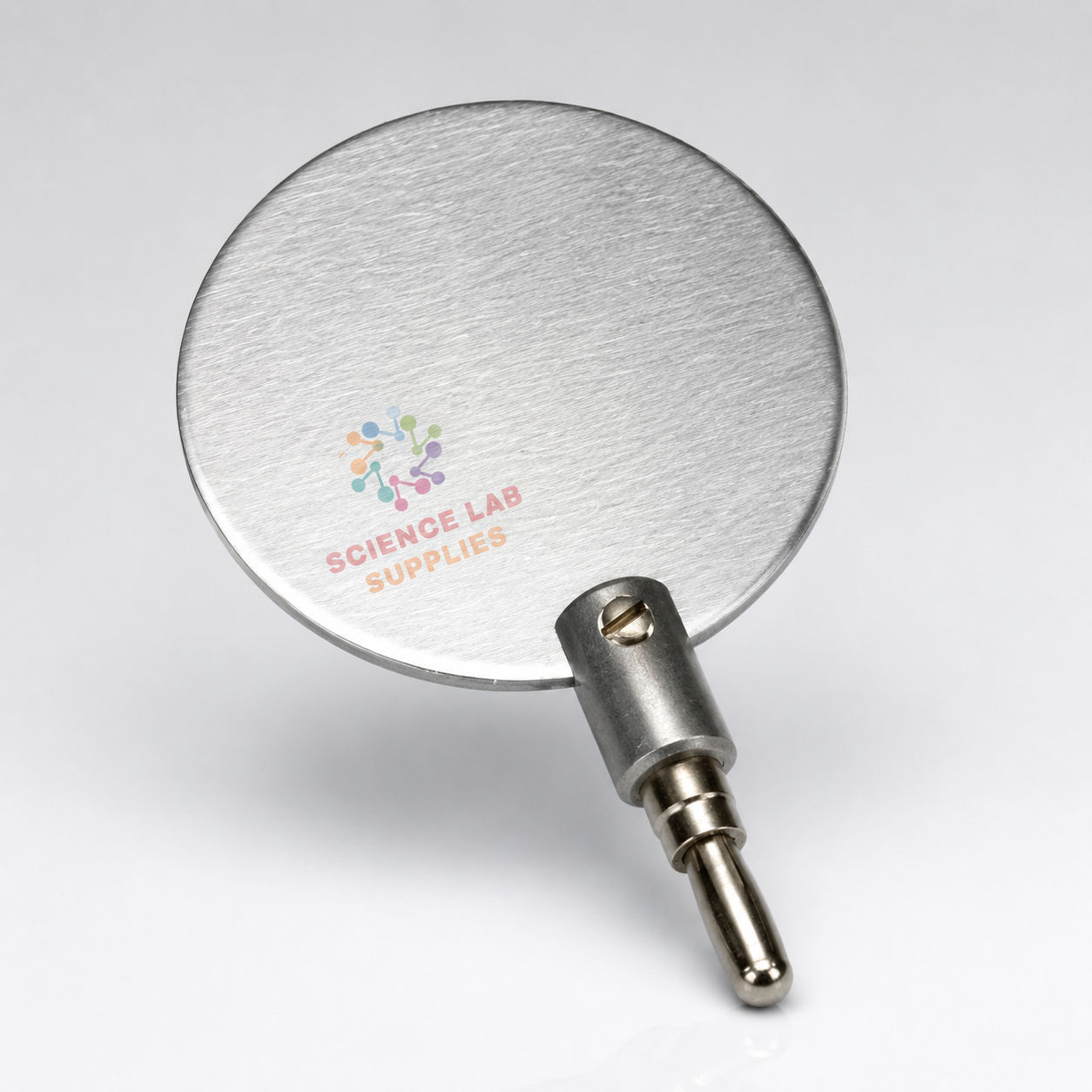 Zinc Plate with 4mm Plug for Electroscope