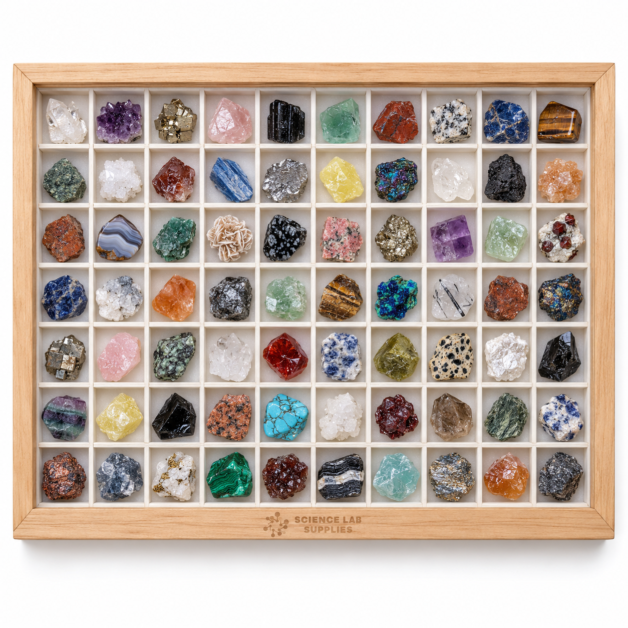 Minerals Set, Collection of 70 Minerals