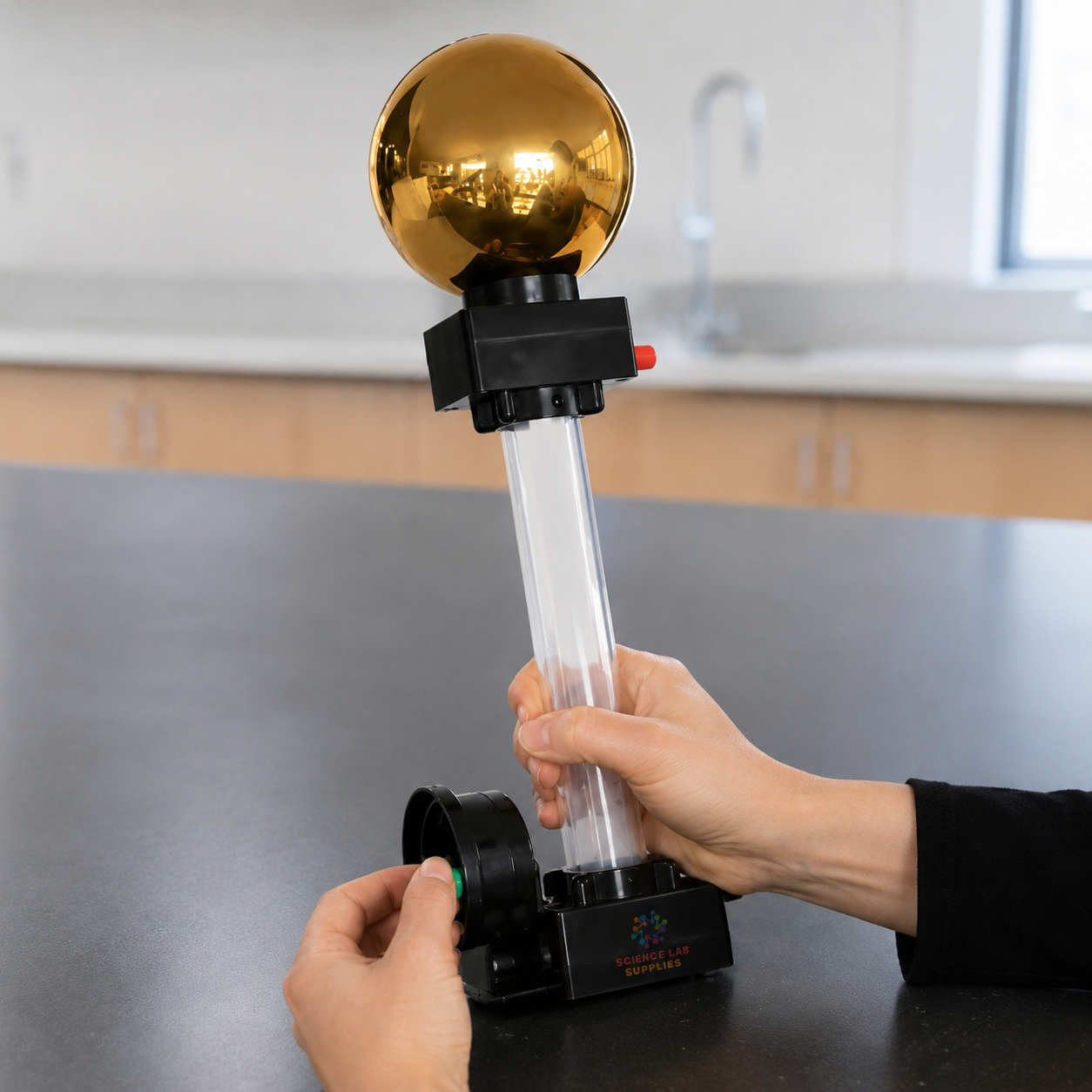 Van De Graff Generator Mini.hand Driven