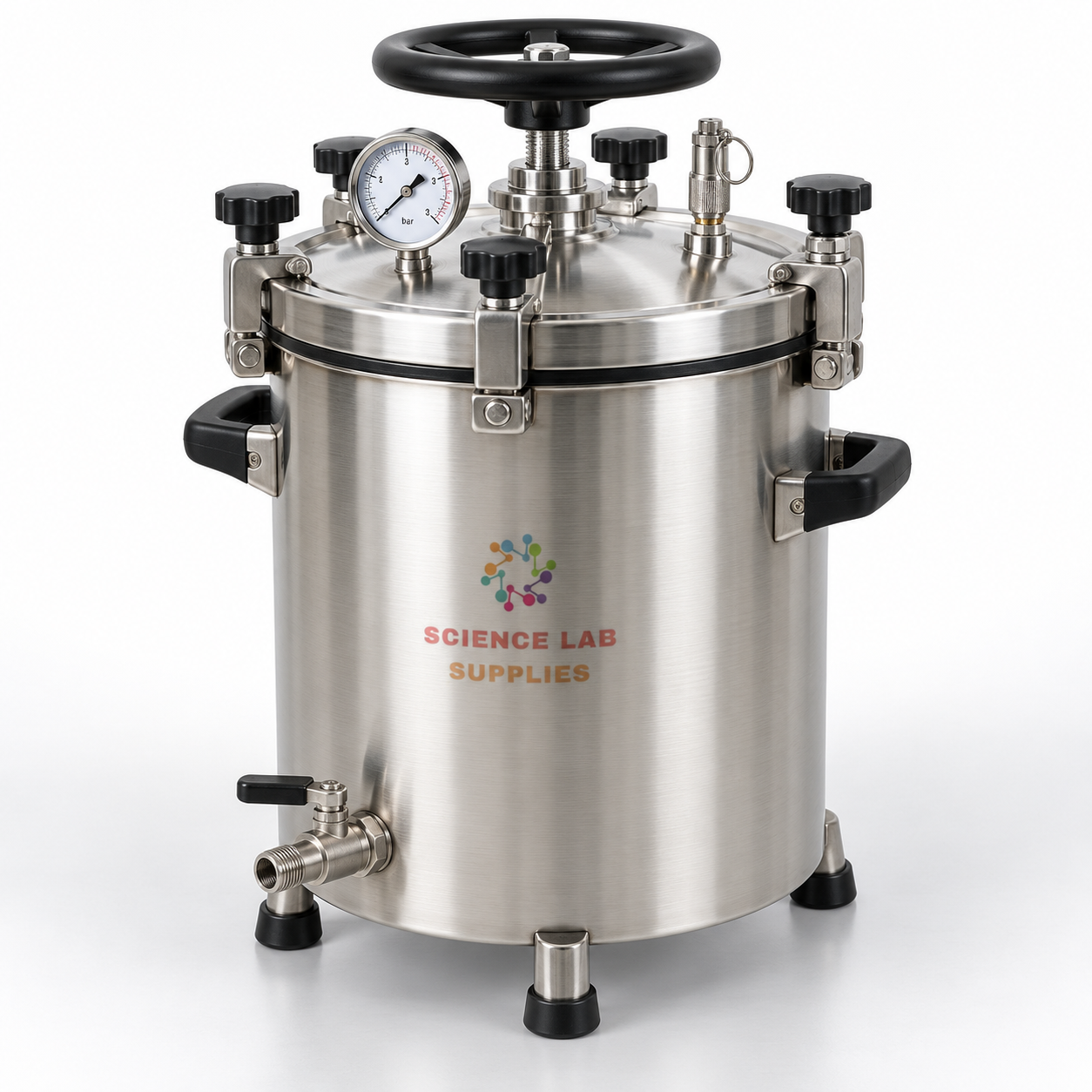 HAND ROUND VERTICAL PRESSURE STEAM STERILIZER