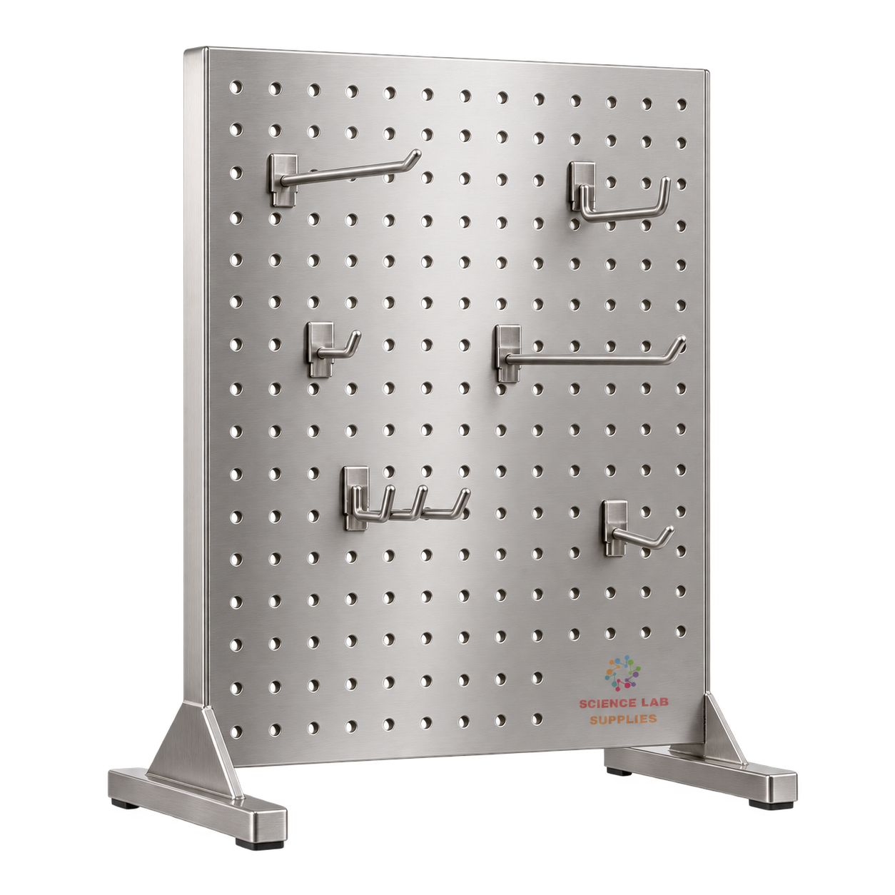 Peg Board, Euro, Stainless Steel, for Pharma & Lab