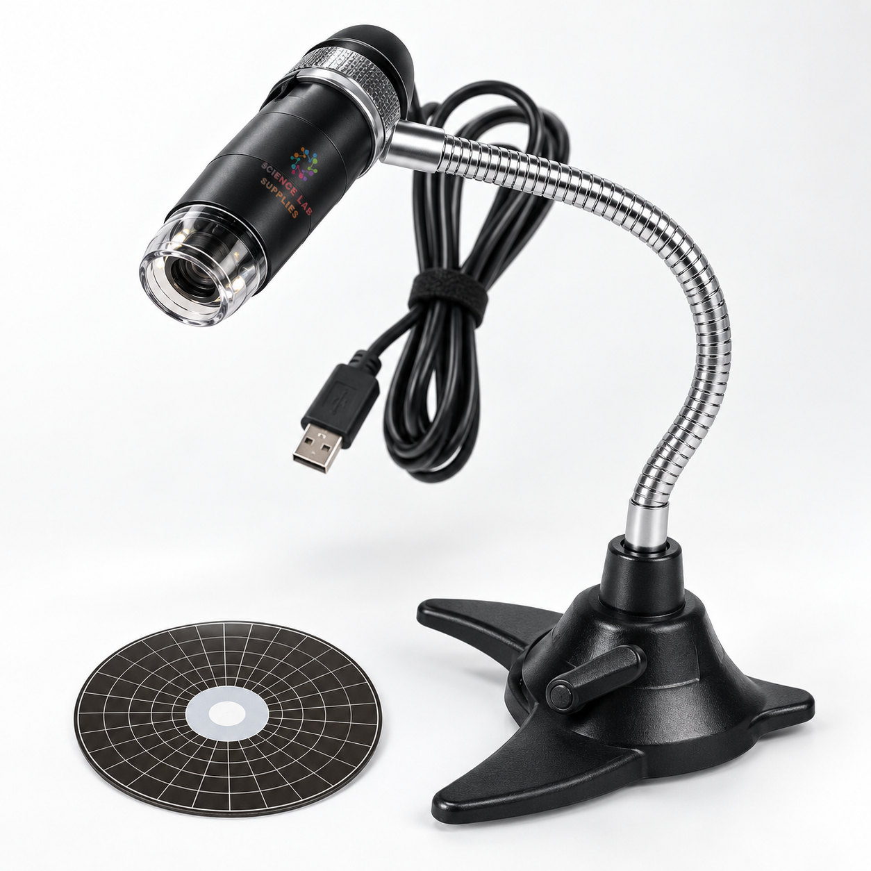 USB Hand Microscope with Stand