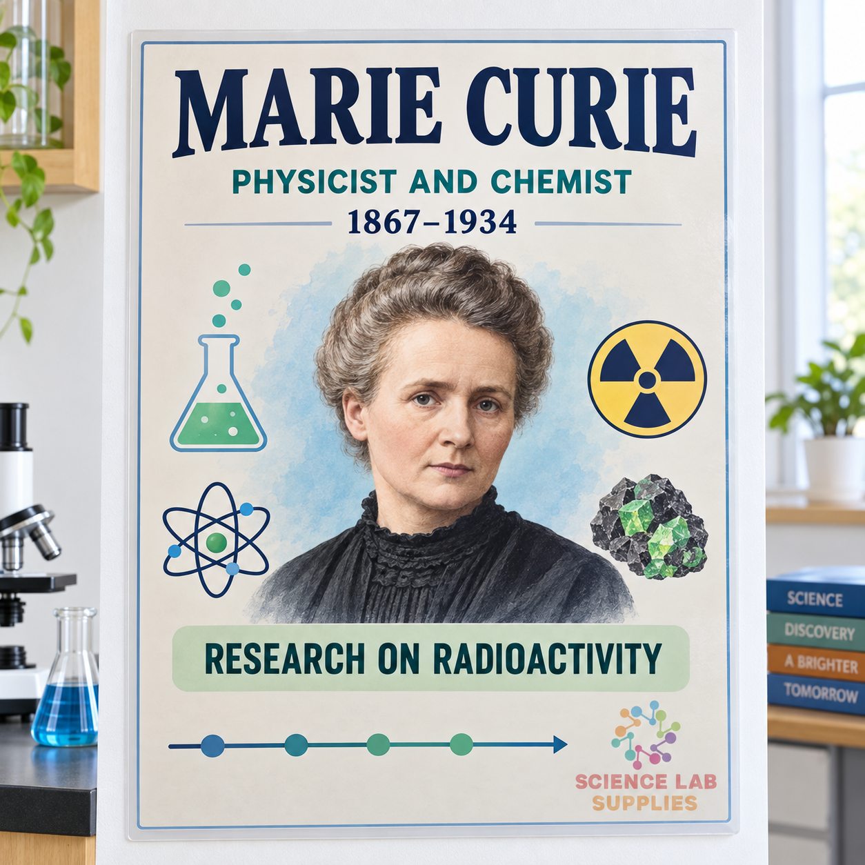 Life Sketch of Scientists, Charts, School Education