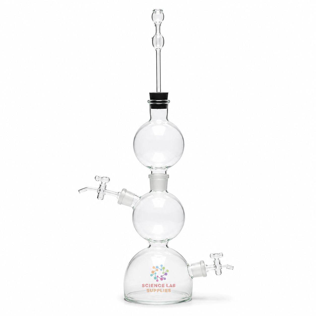 Kipps Gas Generating Apparatus, Borosilicate Glass