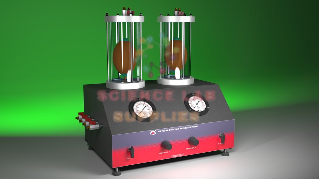 Constant Pressure System-Air Water With Air Compressor For Triaxial Shear Apparatus