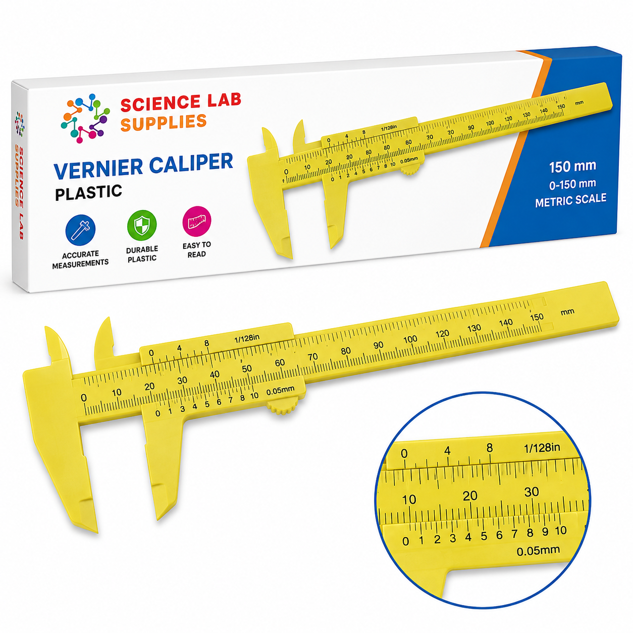 Vernier Caliper, Plastic