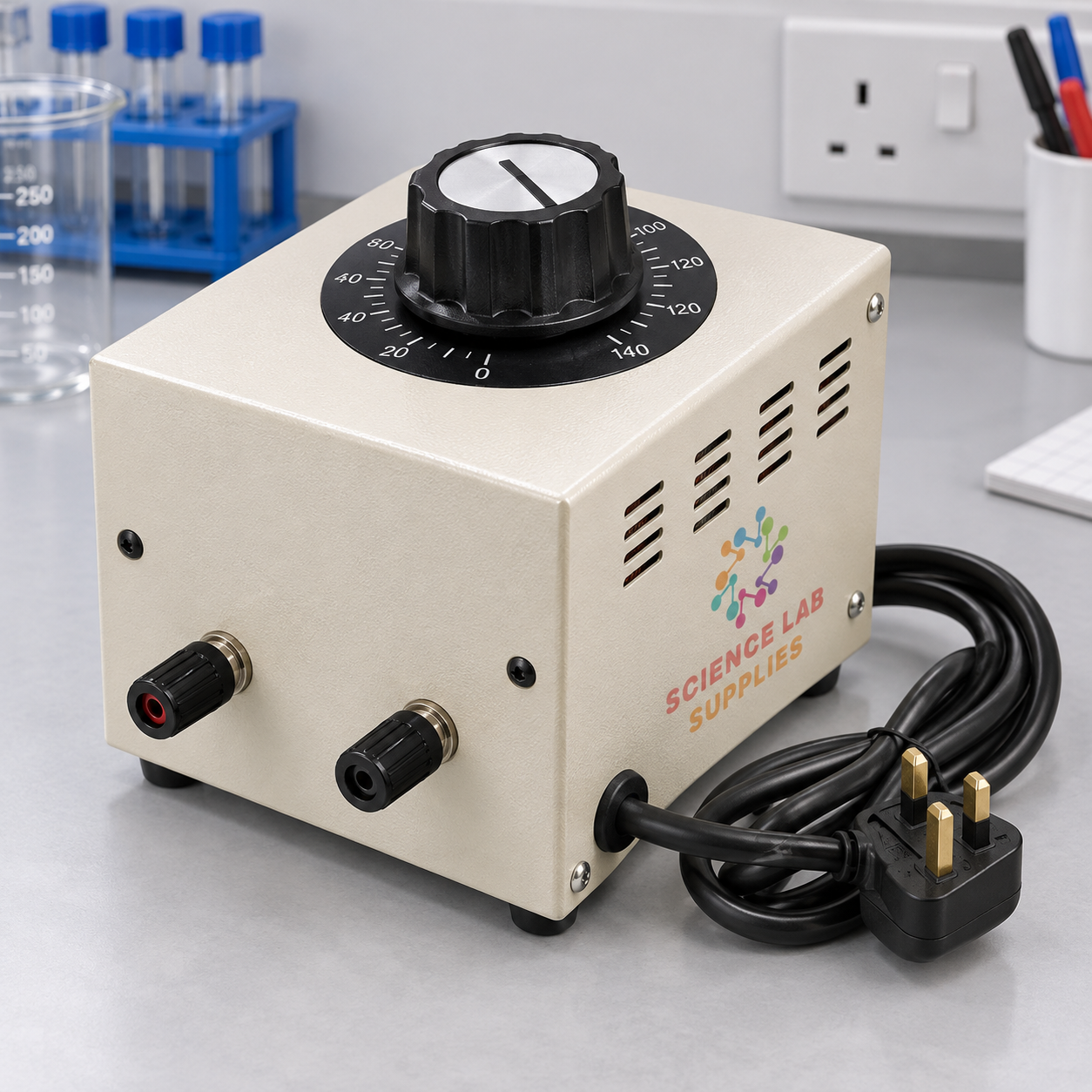P1 - Variac - Single Phase Portable Table / Floor Mounting Enclosed - 10Amp