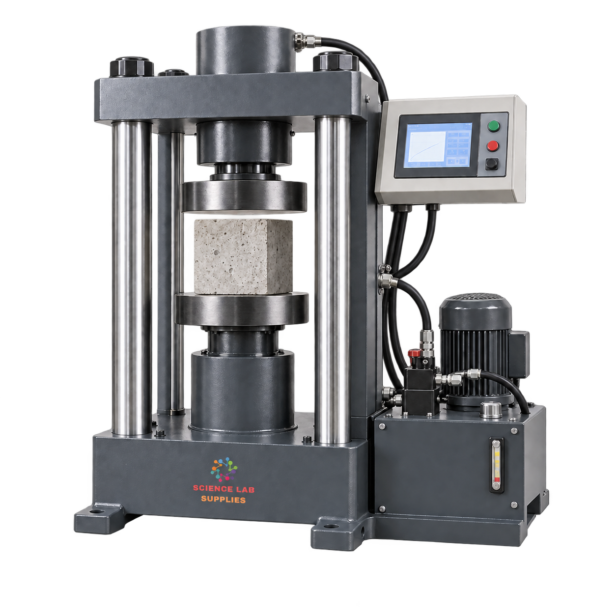 Digital Display Type Building Material Hydraulic Compression Testing Machine