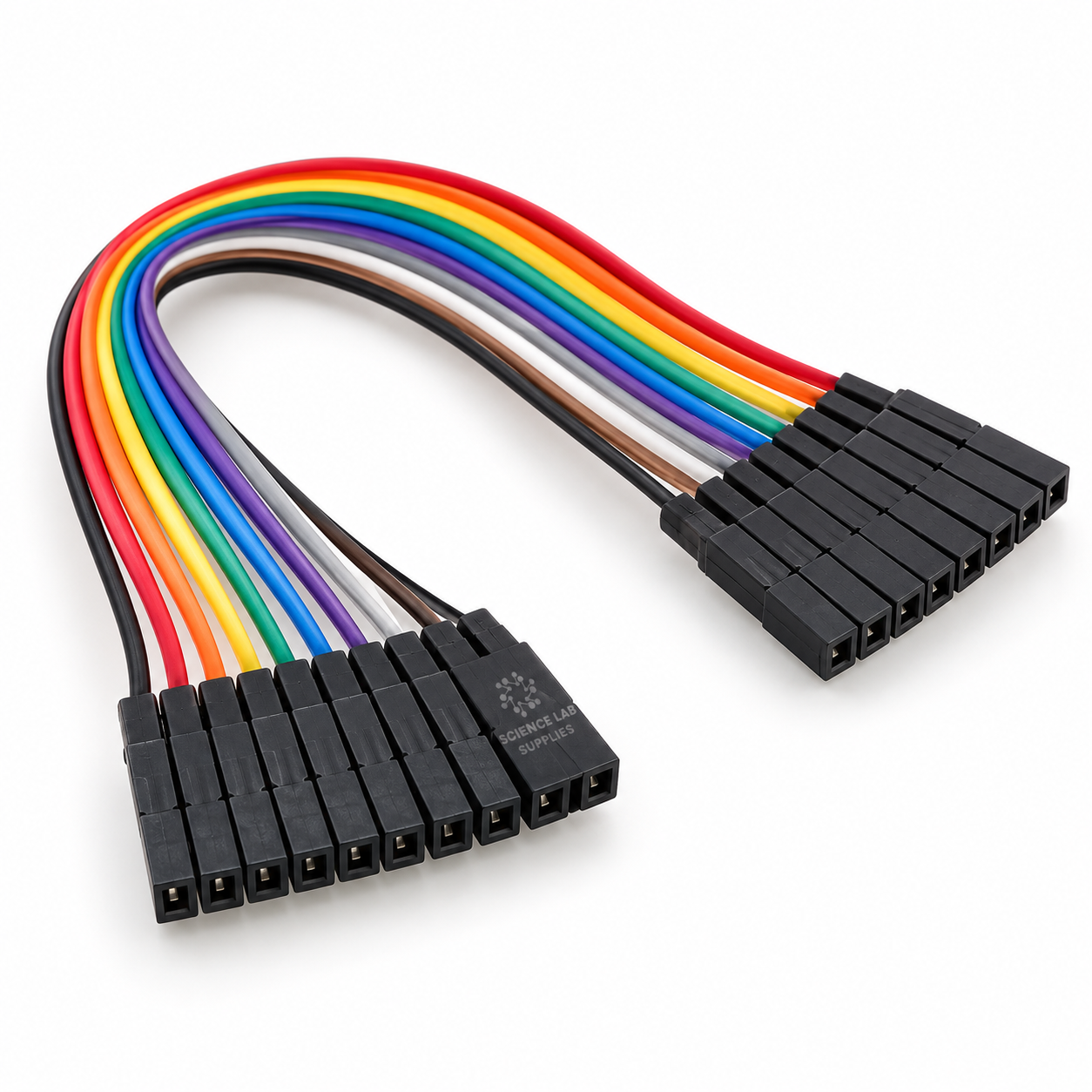 10 Connecting Jumper Wire Female to Female - 12cm