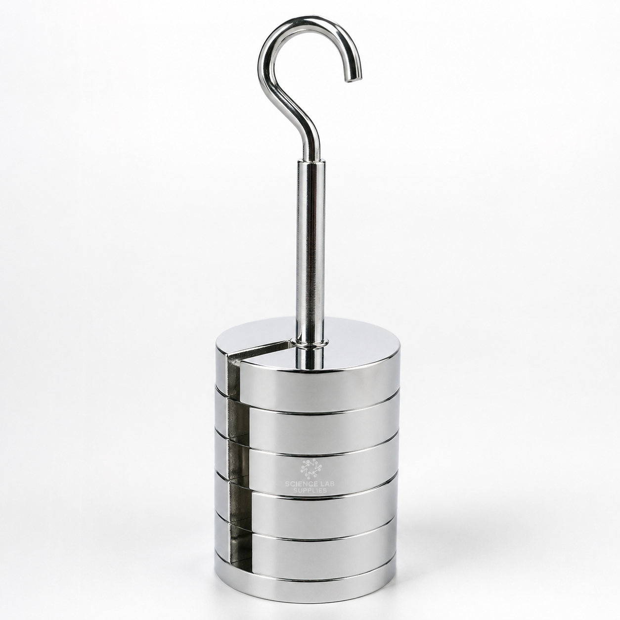 Weights, Slotted, Iron Chrome Plated