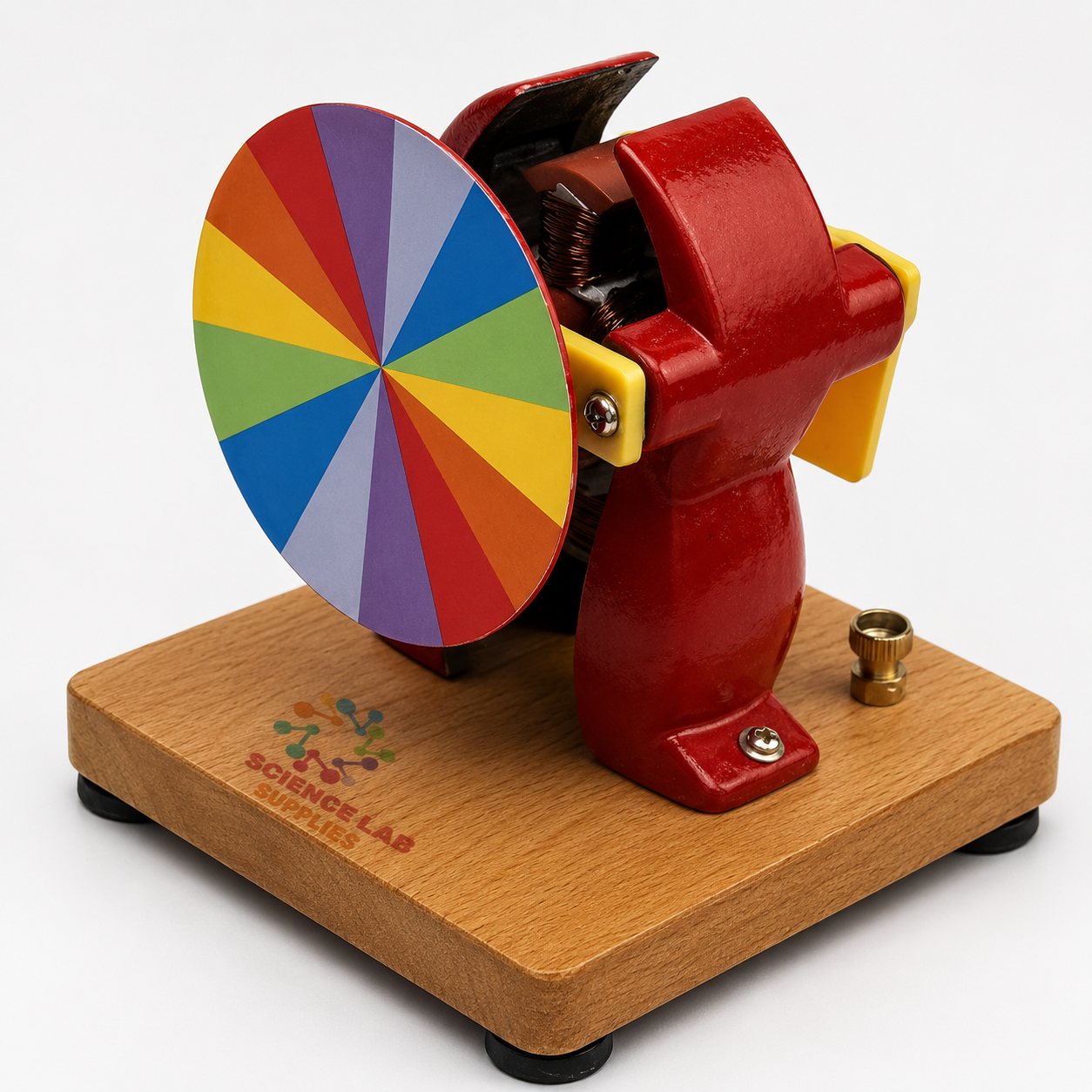 Electric Motor Model with Newton Colour Disc