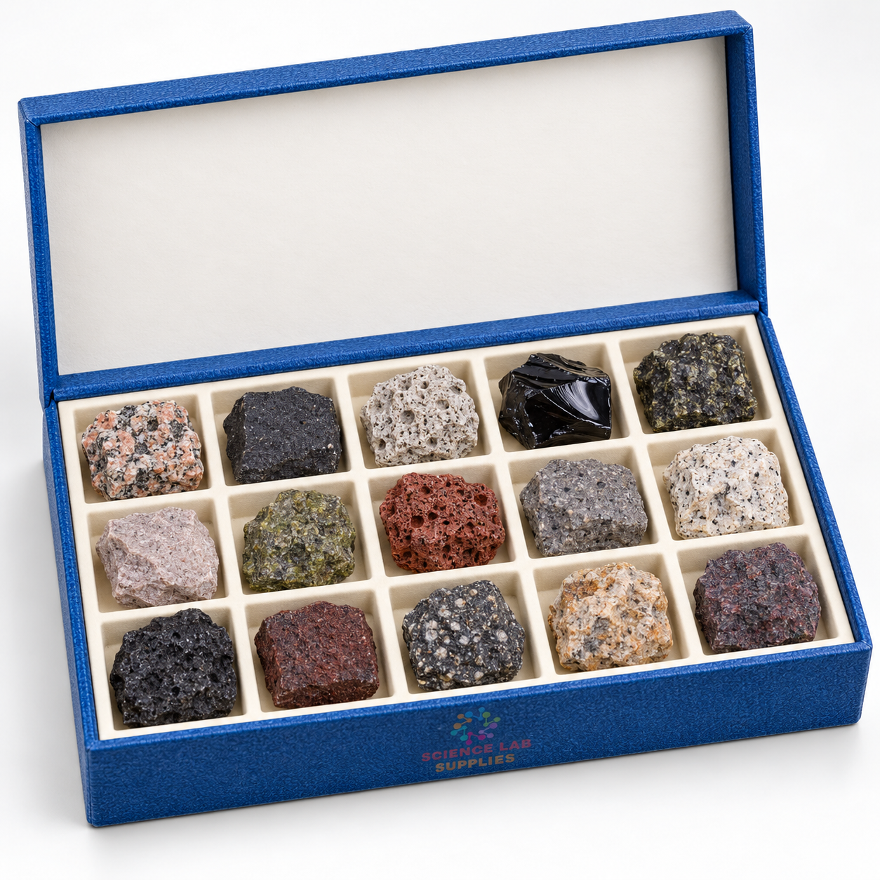 Igneous Rocks Set, Collection of 15 Igneous Rocks