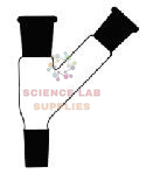 Two Necks, One Vertical And One At Angle Adapters