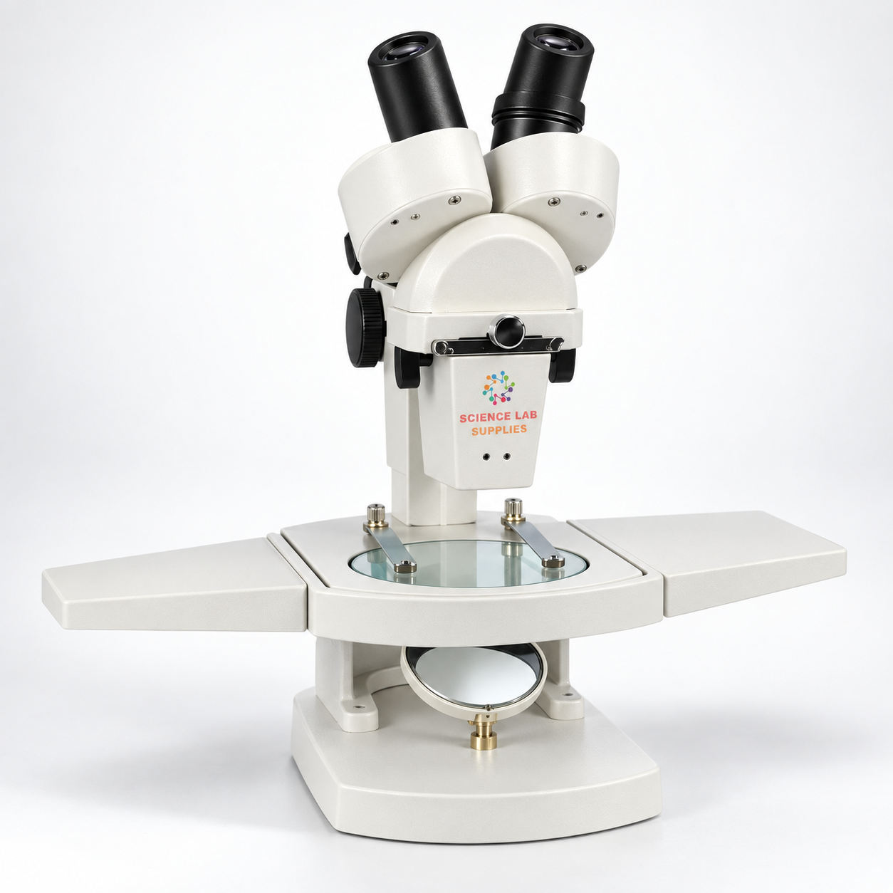 Student Stereo Microscope, with Attachable Base and Mirror Illumination