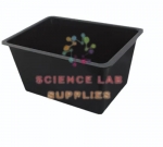 Sink, Large, Polypropylene Plastic Black for Pharma & Lab
